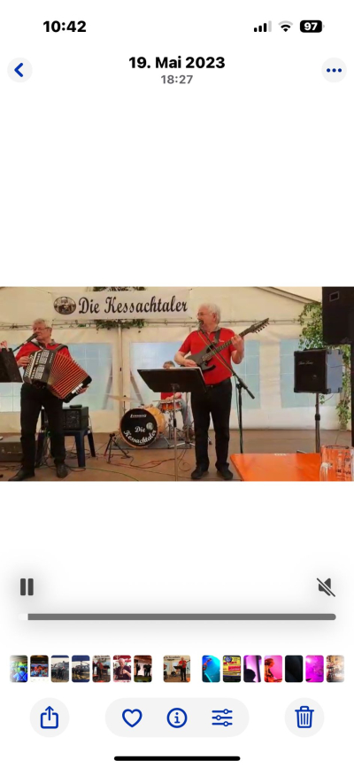 Die Kessachtaler Open Air im Biergarten