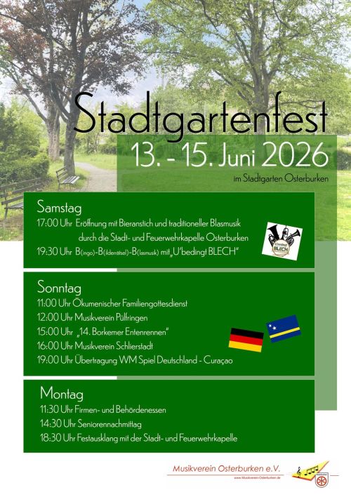Stadtgartenfest Osterburken