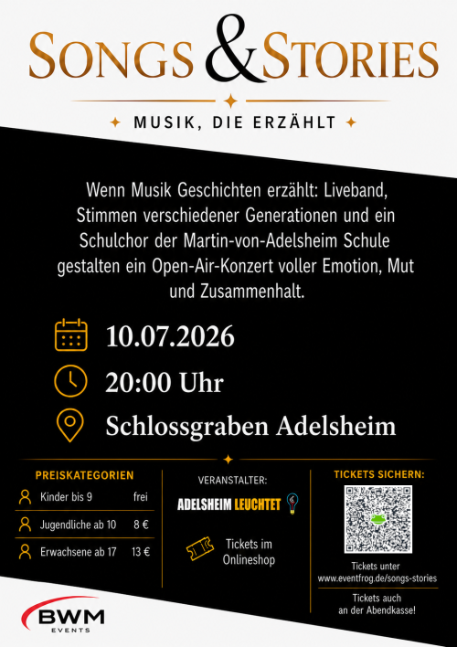 SONGS & STORIES – Musik, die erzählt